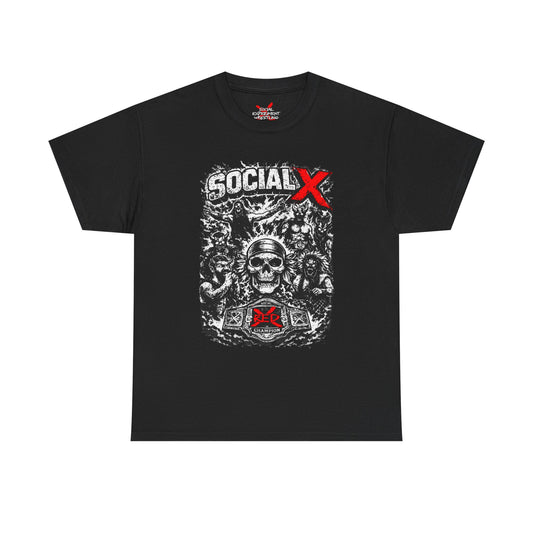 Social X Demons & Red X - Tee #32