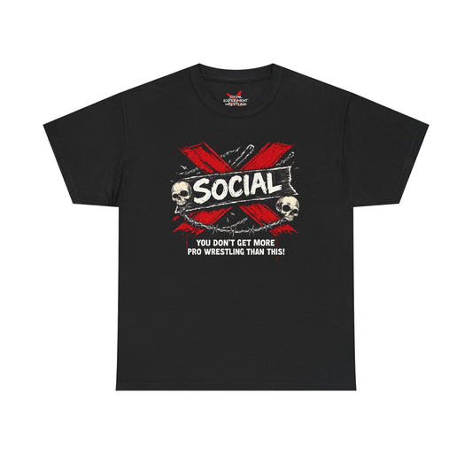 Double Skull T-Shirt — You Don’t Get More Pro Wrestling Than This!